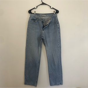 Relaxed wide leg jeans